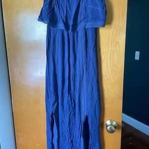 Doe & Rae Royal Blue Maxi Dress